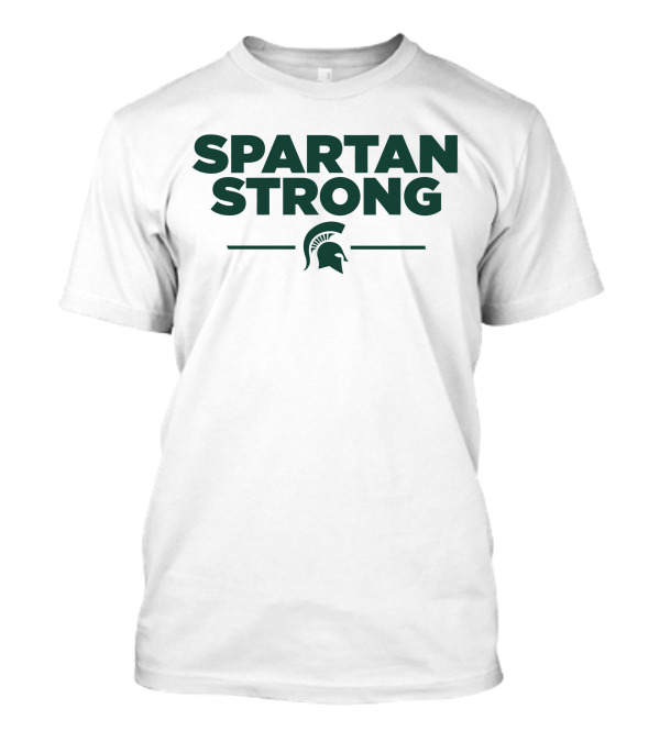 MSU Spartan Strong Helmet T-Shirt