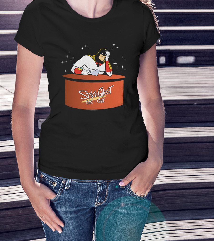 Space Ghost Coast To Coast Spacer Stars Desk T-Shirt