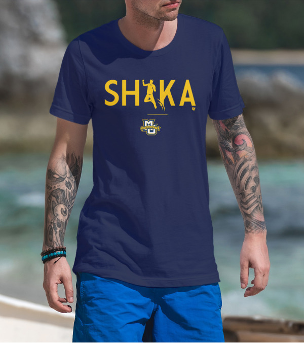 Marquette Basketball Shaka MU T-Shirt
