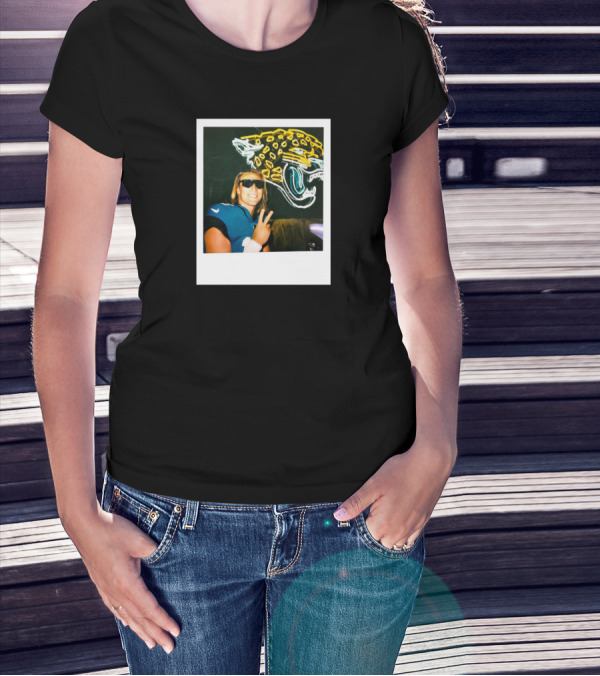 Trevor Lawrence Steezy Trev Jacksonville Jaguars Profile Picture T-Shirt