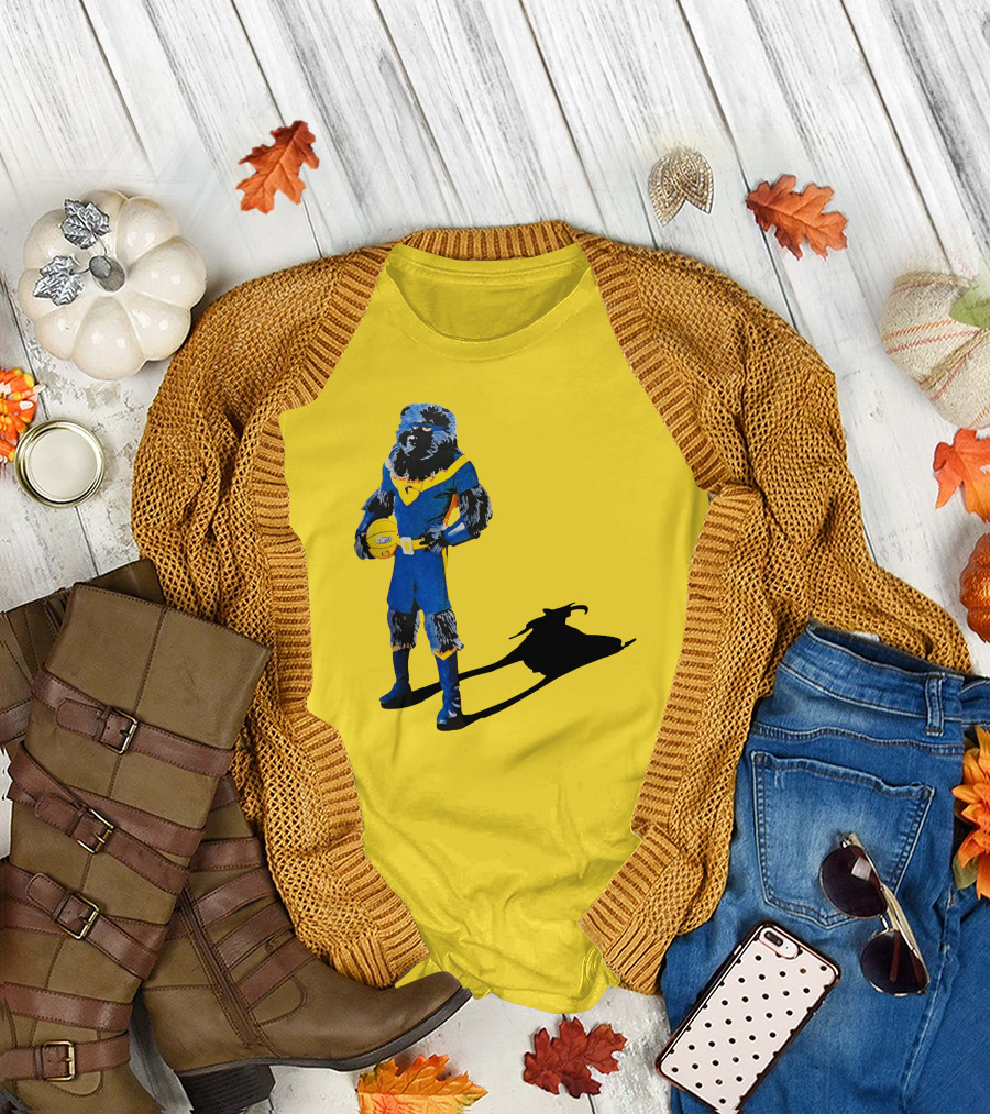 Memphis Grizzlies Basketball GOAT with Superhero Bear and Goat Shadow T-Shirt