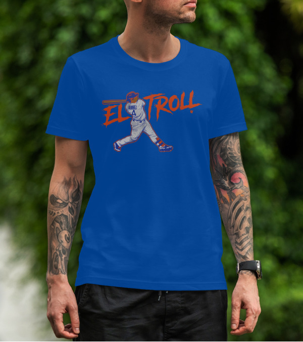 Francisco Álvarez El Troll Baseball T-Shirt