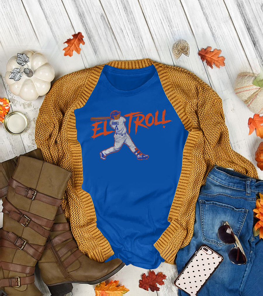 Francisco Álvarez El Troll Baseball T-Shirt