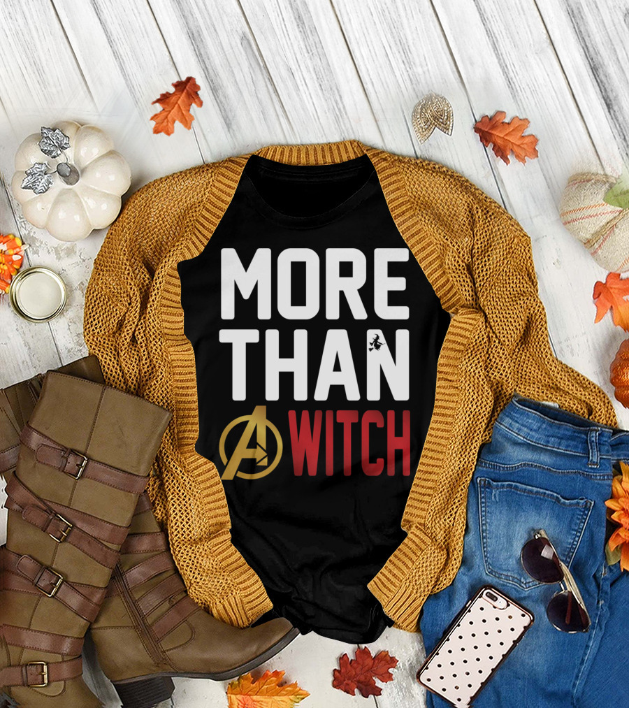 MORE THAN A WITCH AVENGERS HALLOWEEN T-Shirt