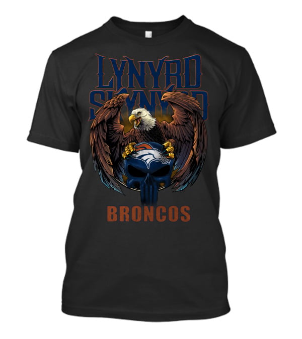 Lynyrd Skynyrd Denver Broncos Eagle T-Shirt