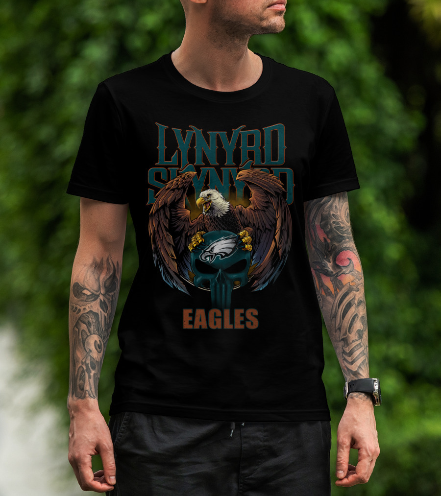 Lynyrd Skynyrd Philadelphia Eagles T-Shirt