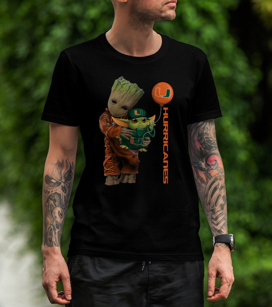 G&Y-Miami Hurricanes U Balloon T-Shirt