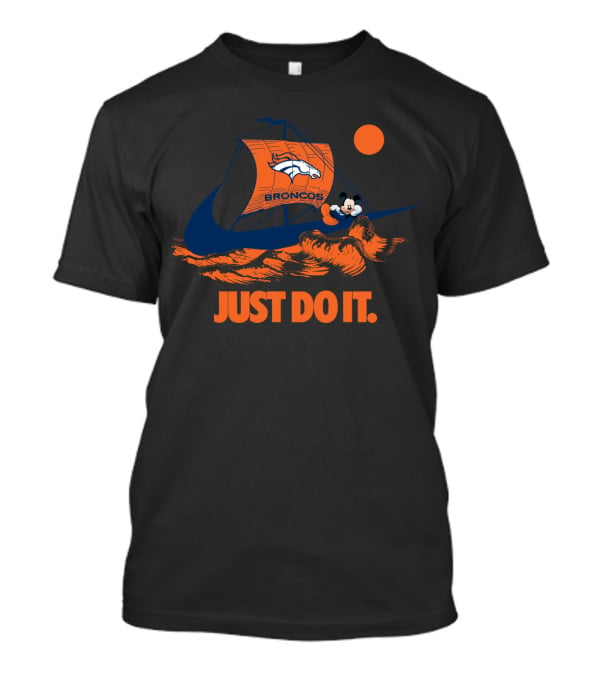 Just Do It Broncos Nike T-Shirt