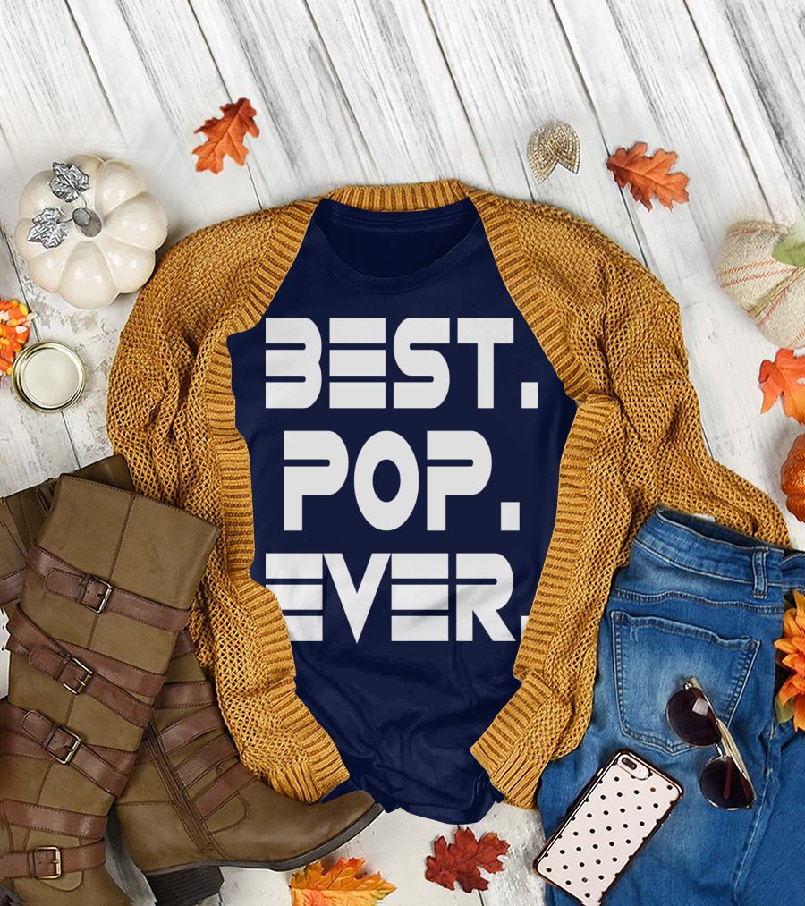 BEST POP EVER Father's Day T-Shirt