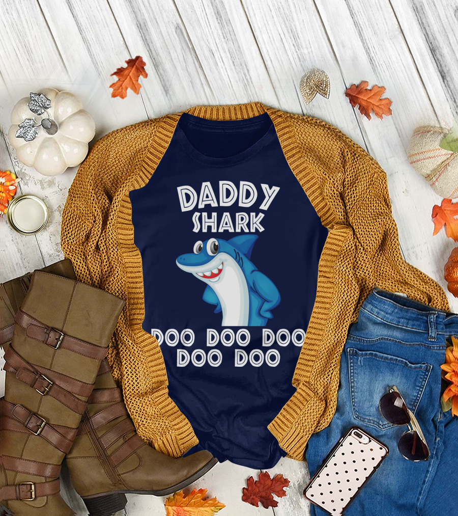 Daddy Shark Doo Doo Doo Doo Doo T-Shirt
