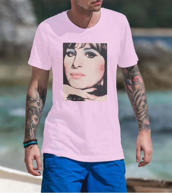 Coach X Richard Bernstein Barbra 1979 Portrait Pink T-Shirt