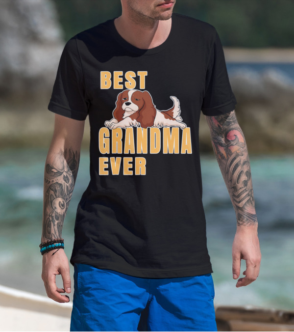 Best Cavalier King Charles Spaniel Grandma Ever T-Shirt