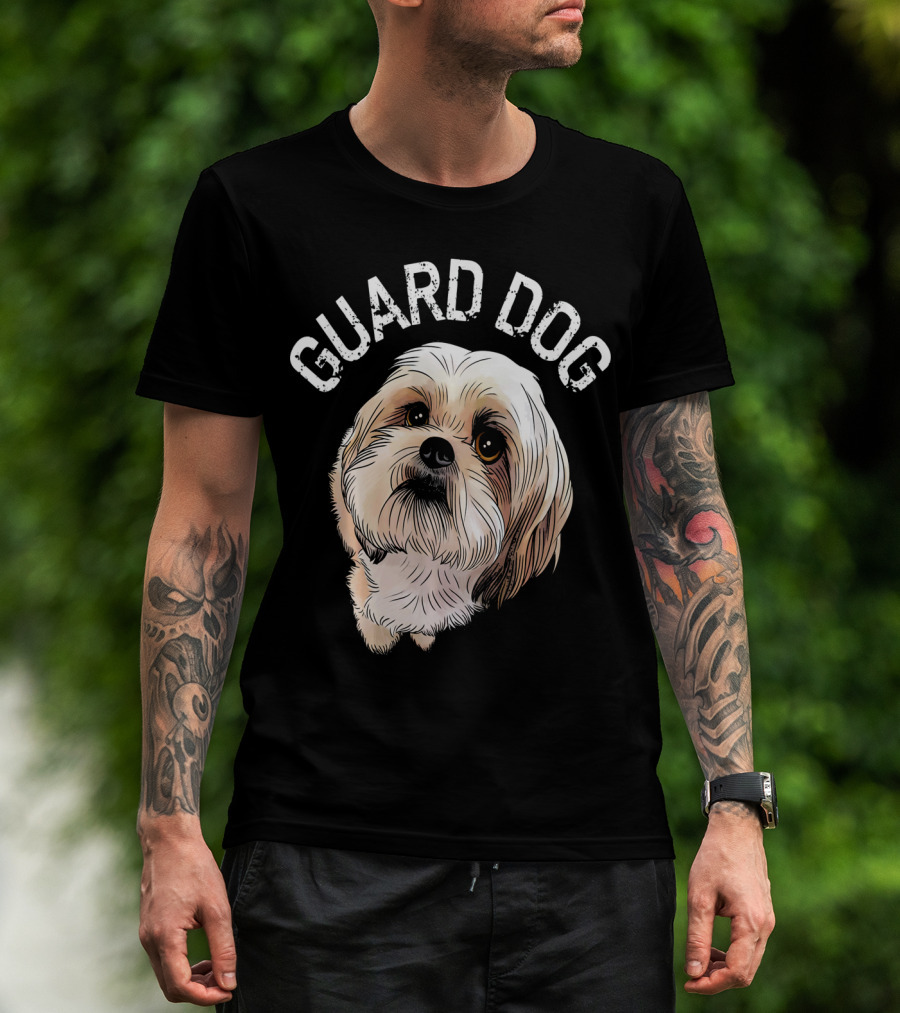 Guard Dog Shih Tzu Women's Birthday Funny T-Shirt