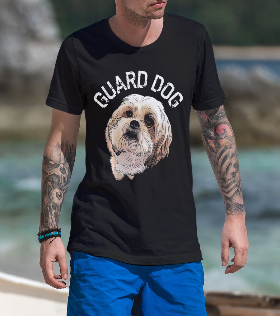 Guard Dog Shih Tzu Women's Birthday Funny T-Shirt