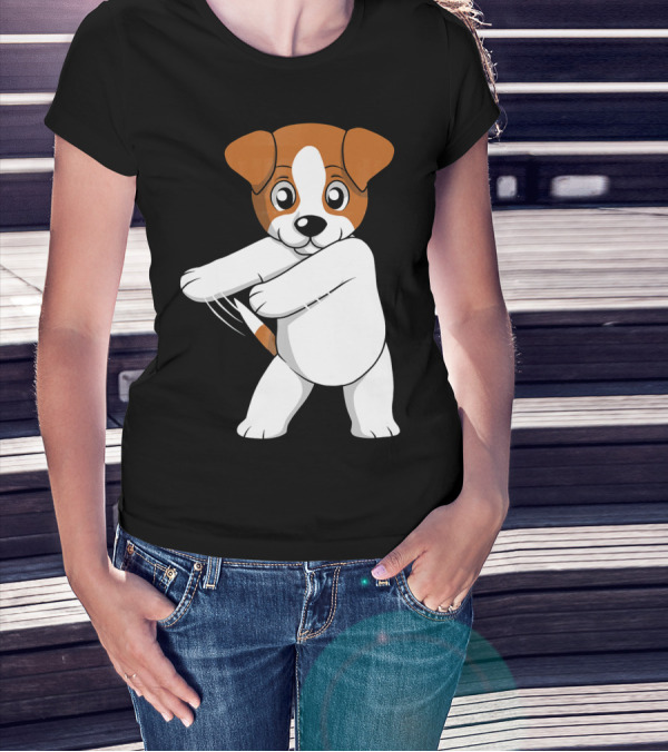 Jack Russell Terrier Dog Floss Dance Flossing T-Shirt