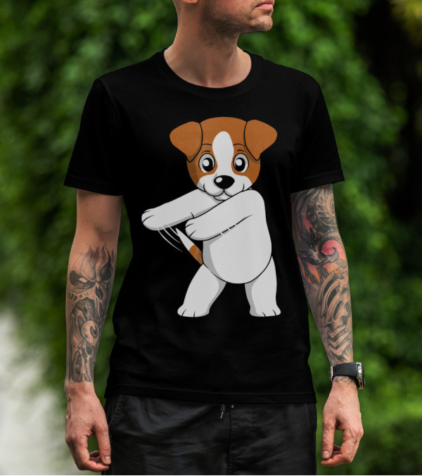 Jack Russell Terrier Dog Floss Dance Flossing T-Shirt
