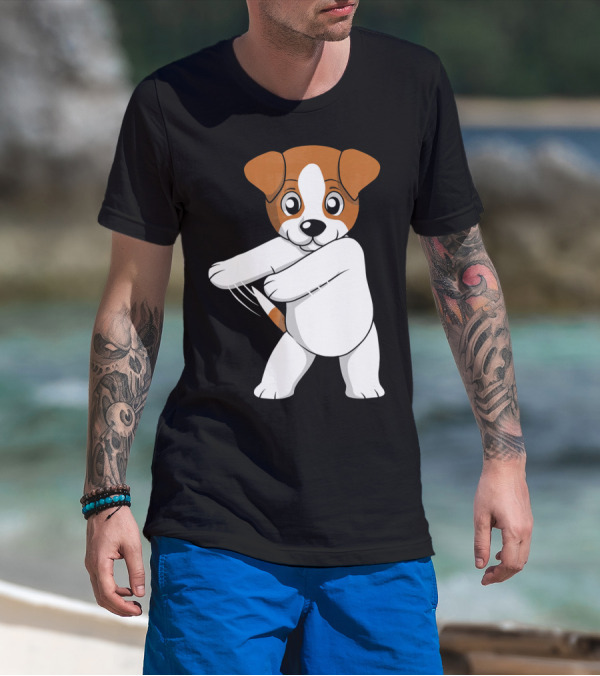 Jack Russell Terrier Dog Floss Dance Flossing T-Shirt
