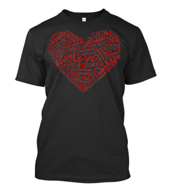 Love Hearts Candy Dreams Puppies Kittens Mermaids Butterflies Chocolate T-Shirt