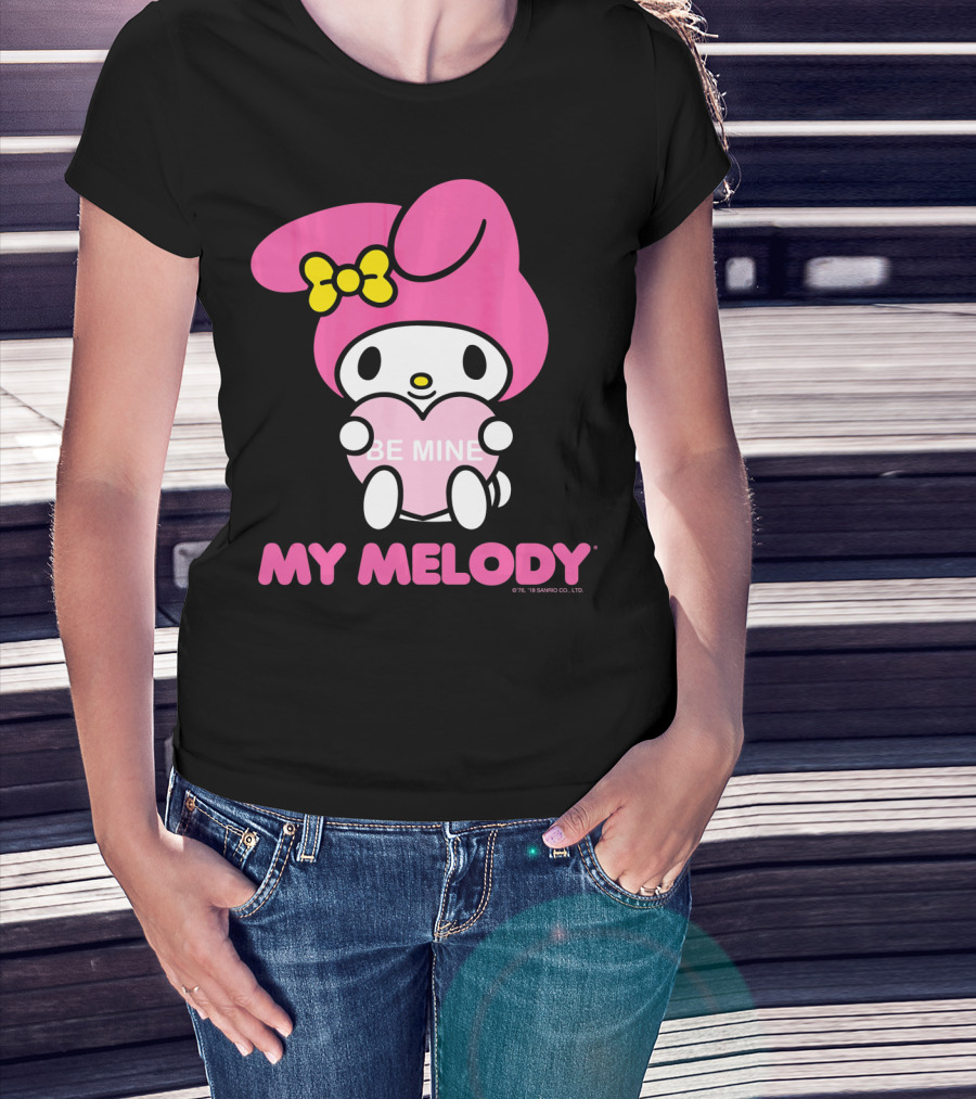 My Melody Be Mine Heart Valentine Sanrio T-Shirt