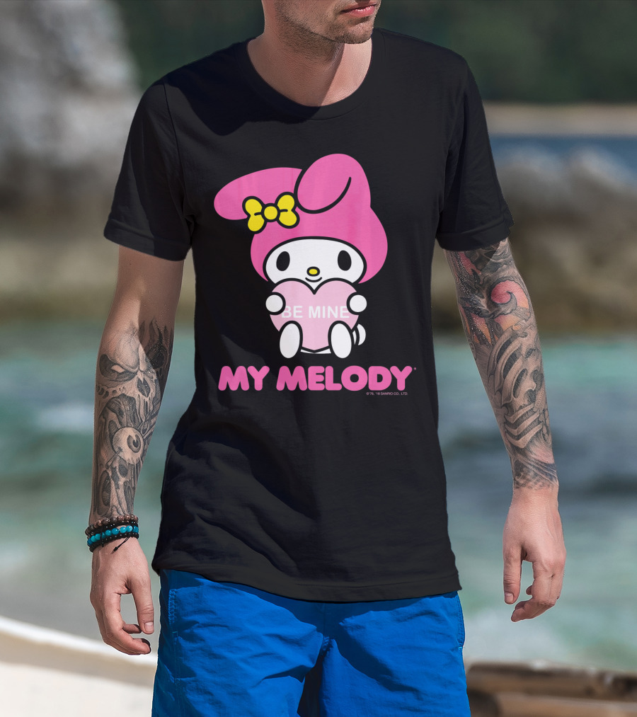 My Melody Be Mine Heart Valentine Sanrio T-Shirt