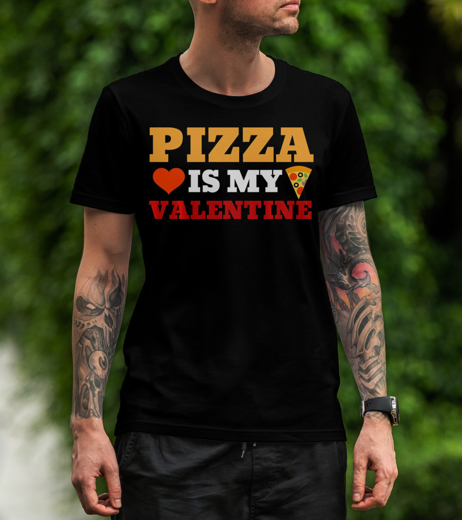 Pizza Heart Is My Slice Valentine T-Shirt
