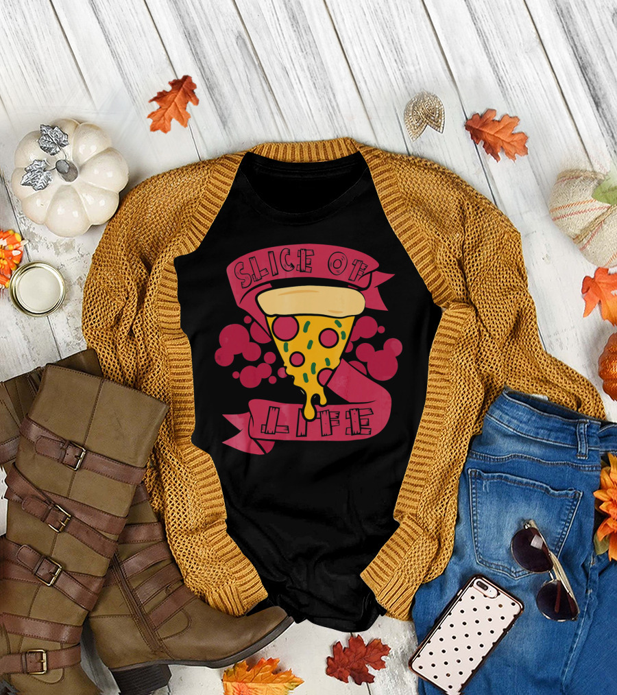 Slice of Life Pizza Valentine's T-Shirt