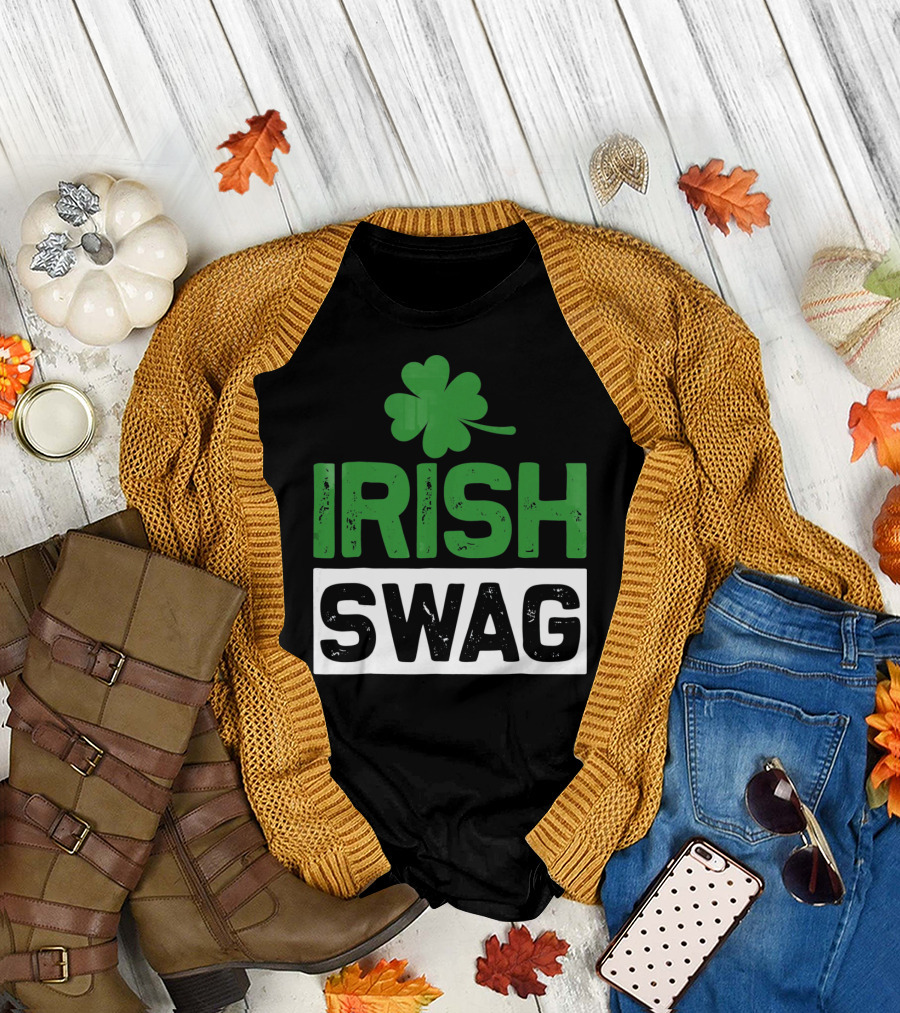 Irish Shamrock Swag T-Shirt
