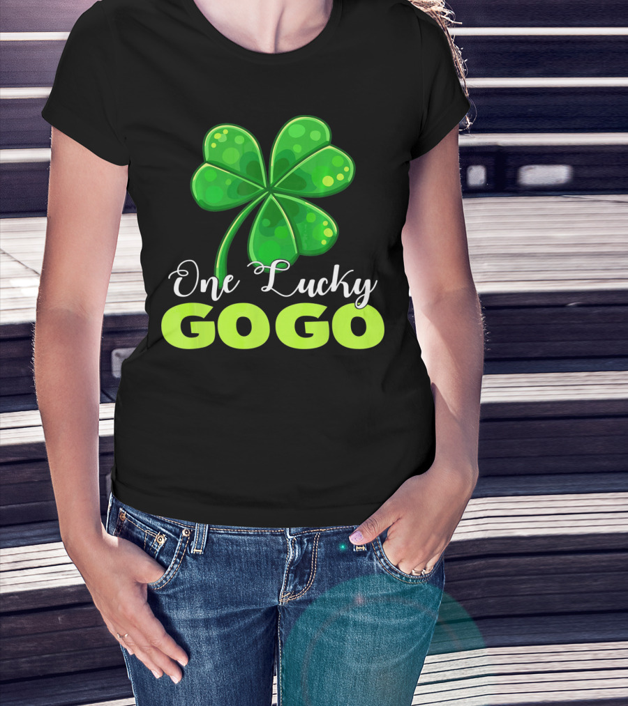 One Lucky Gogo Clover T-Shirt
