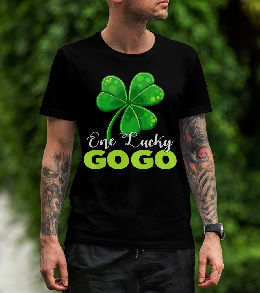 One Lucky Gogo Clover T-Shirt