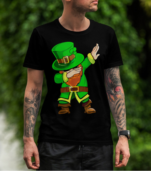 Dabechaun Leprechaun Dabbing Funny St. Patrick's Day T-Shirt