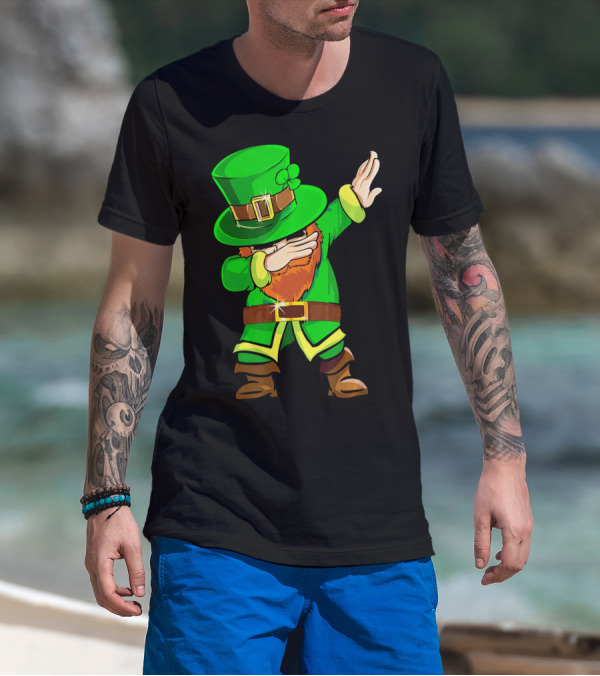 Dabechaun Leprechaun Dabbing Funny St. Patrick's Day T-Shirt