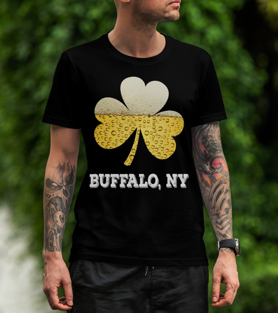 Buffalo NY Shamrock Beer T-Shirt