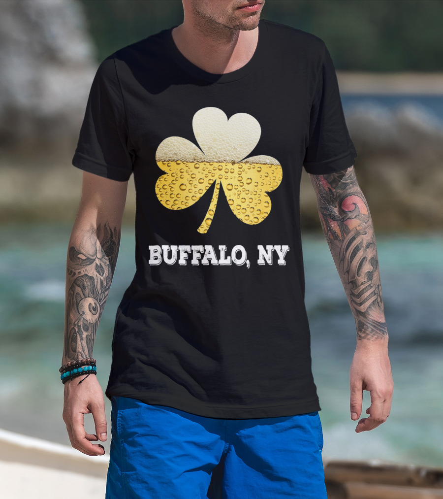Buffalo NY Shamrock Beer T-Shirt