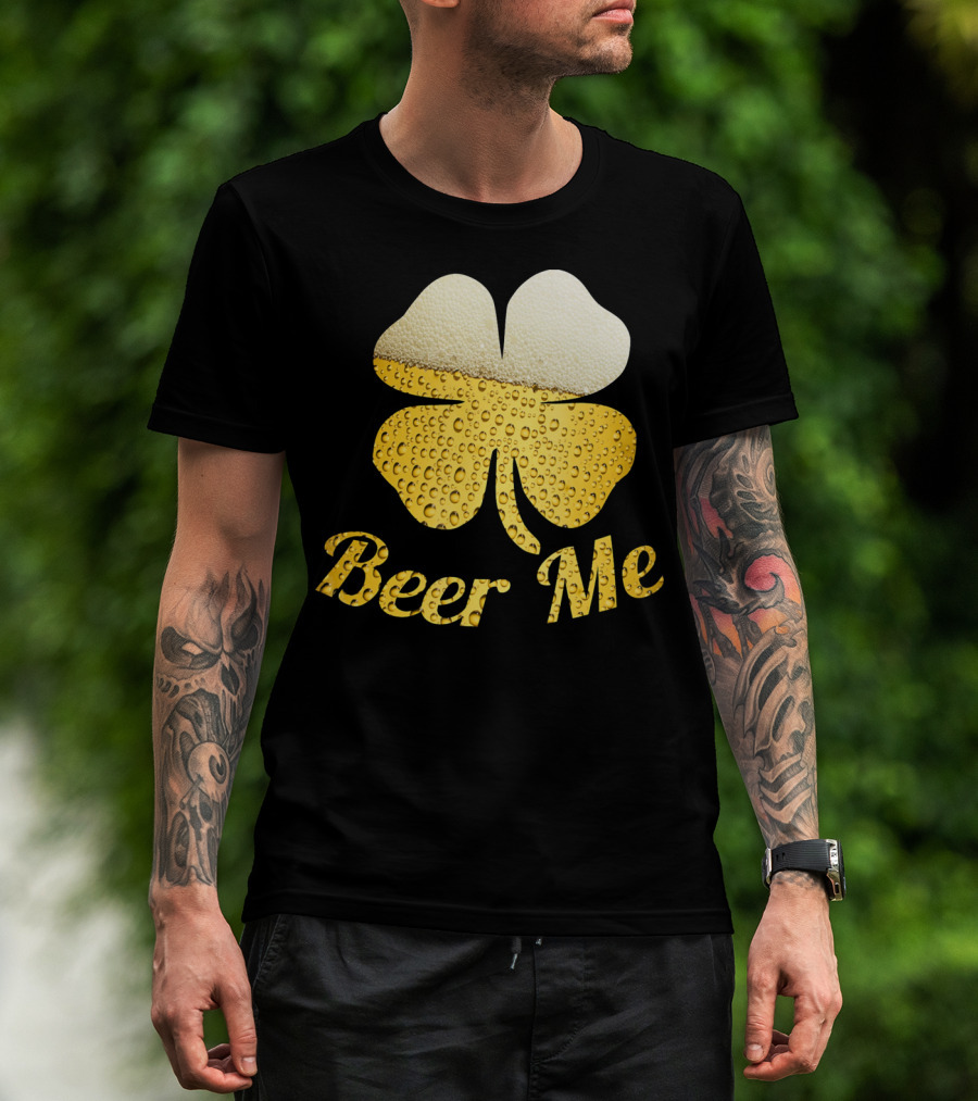 Beer Me Shamrock Bubbles T-Shirt