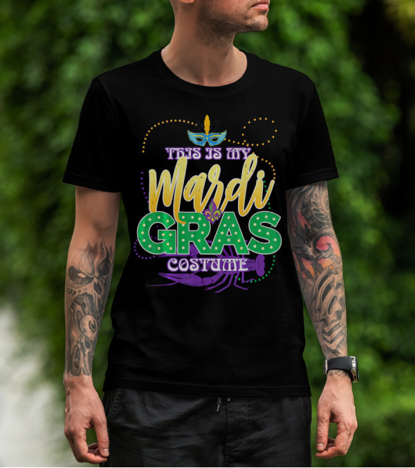 This Is My Mardi Gras Costume Crawfish T-Shirt