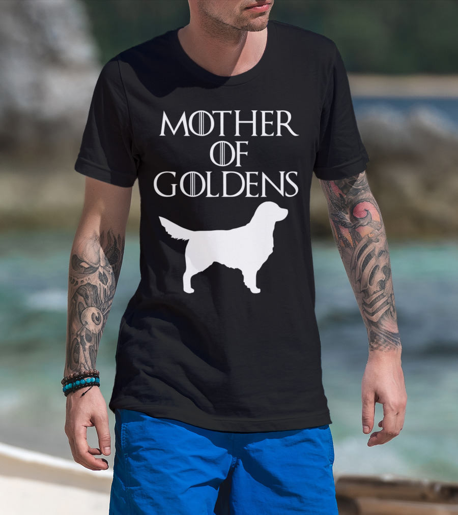 Mother Of Goldens Cute And Unique White T-Shirt