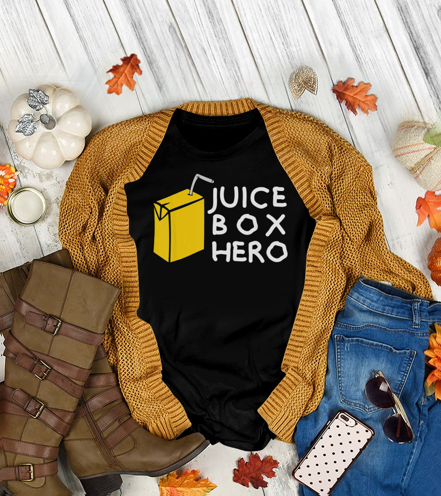 Juice Box Hero Type 1 Diabetes Awareness T-Shirt
