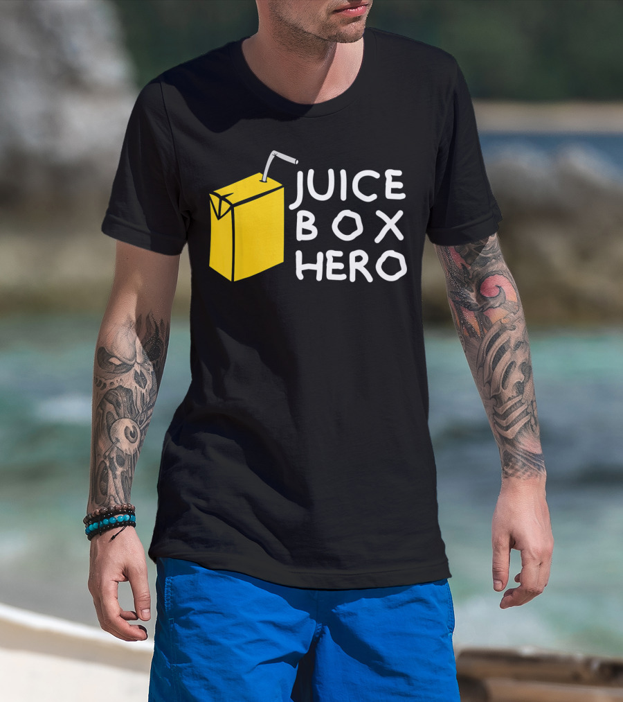 Juice Box Hero Type 1 Diabetes Awareness T-Shirt