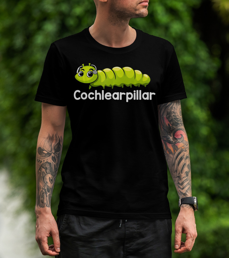 Cochlearpillar Cochlear Implant Awareness T-Shirt