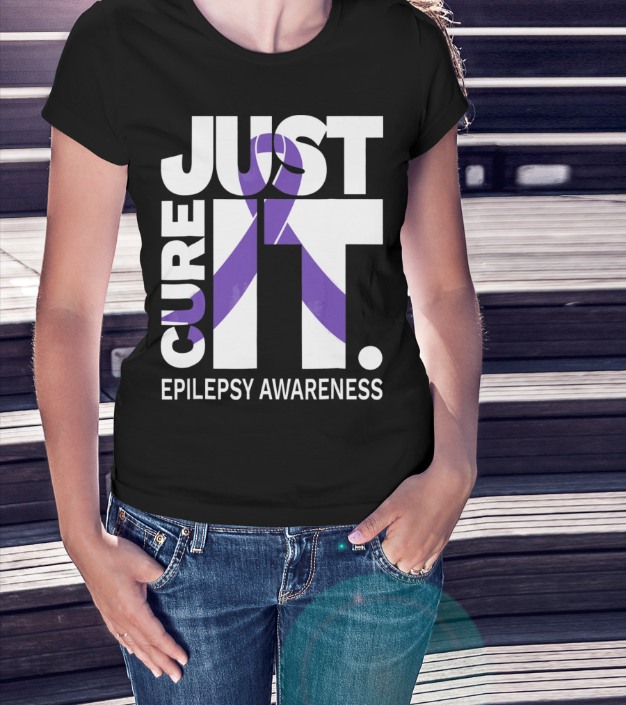 Just Cure It Epilepsy Awareness T-Shirt