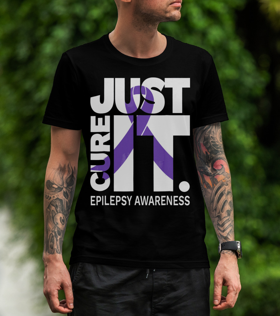 Just Cure It Epilepsy Awareness T-Shirt
