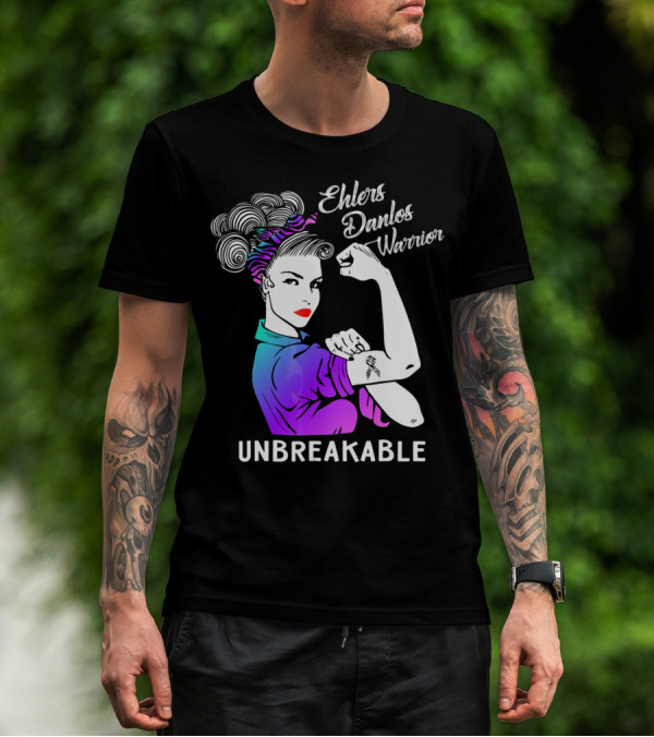 Ehlers Danlos Syndrome Warrior Unbreakable T-Shirt