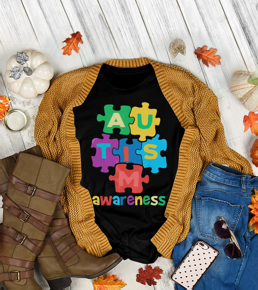 AUTISM Awareness Puzzles T-Shirt
