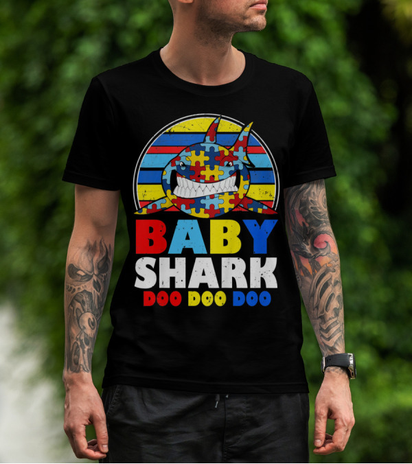 Baby Shark Doo Doo Doo Puzzle T-Shirt