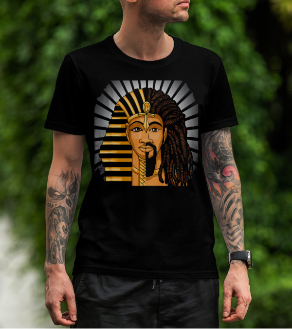 Pharaoh Dashiki Educated King Men Iconic T-Shirt