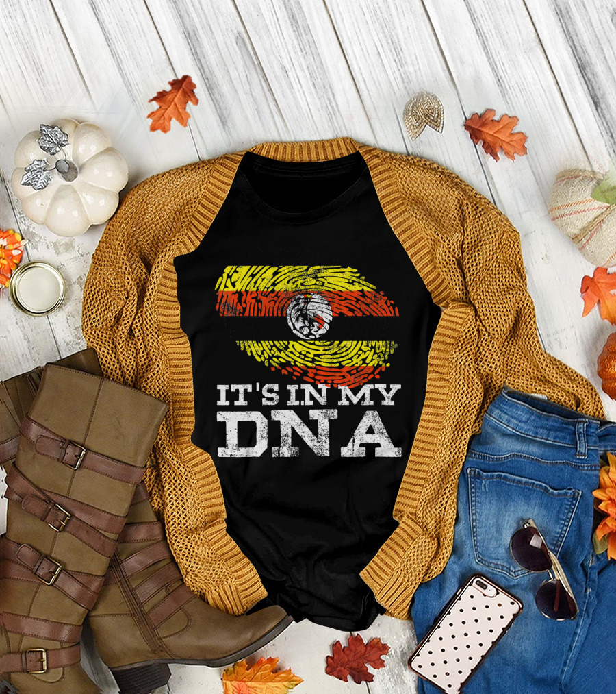 It's in My DNA Ugandan Flag Heritage Pride Africa T-Shirt