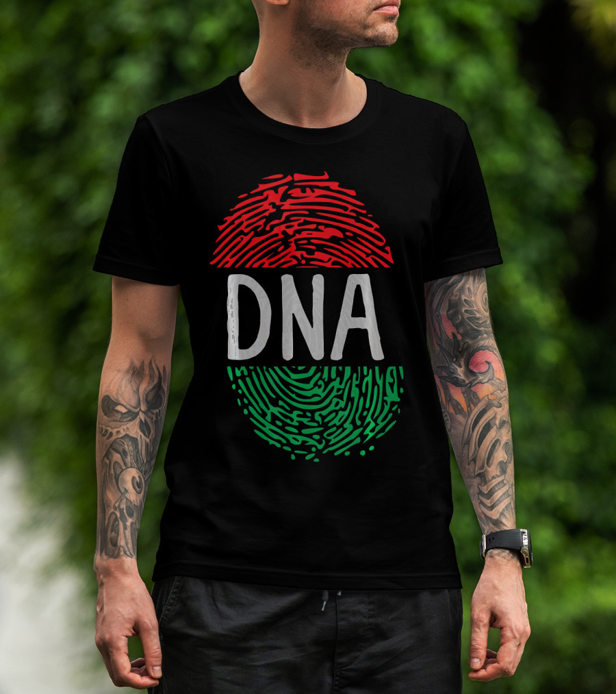 Real Africa DNA Thumbprint Flag T-Shirt