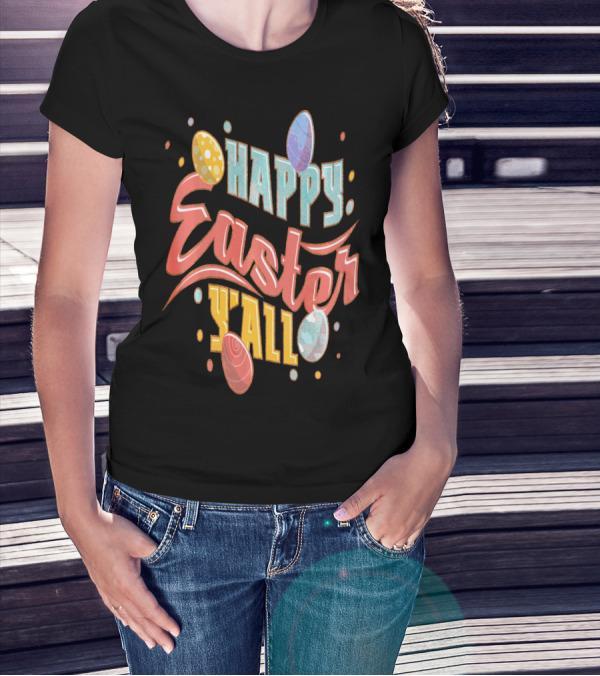 Happy Easter Y'all Outfits Men T-Shirt
