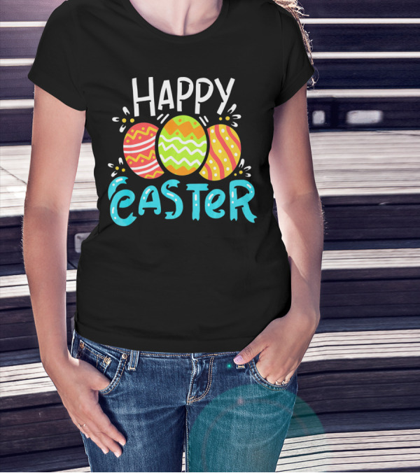 HAPPY EASTER Eggs T-Shirt