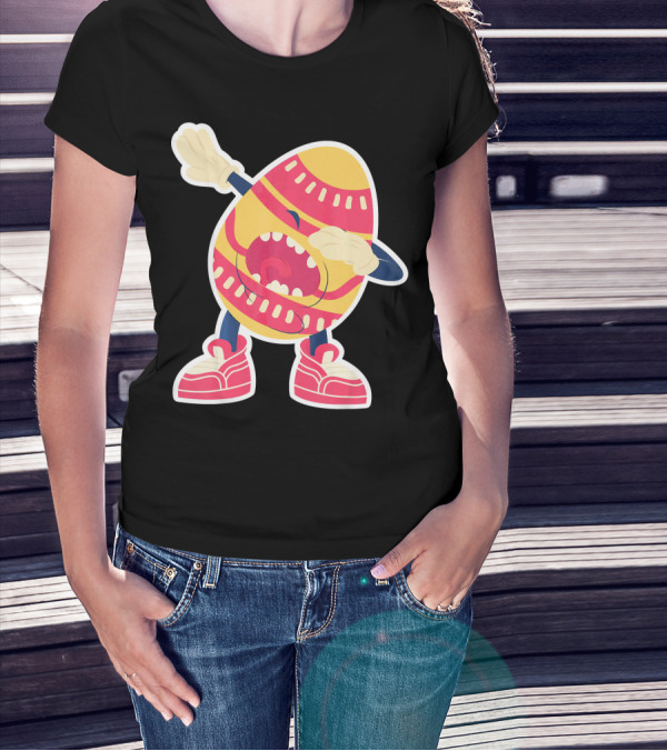Dabbing Easter Egg In Sneakers T-Shirt
